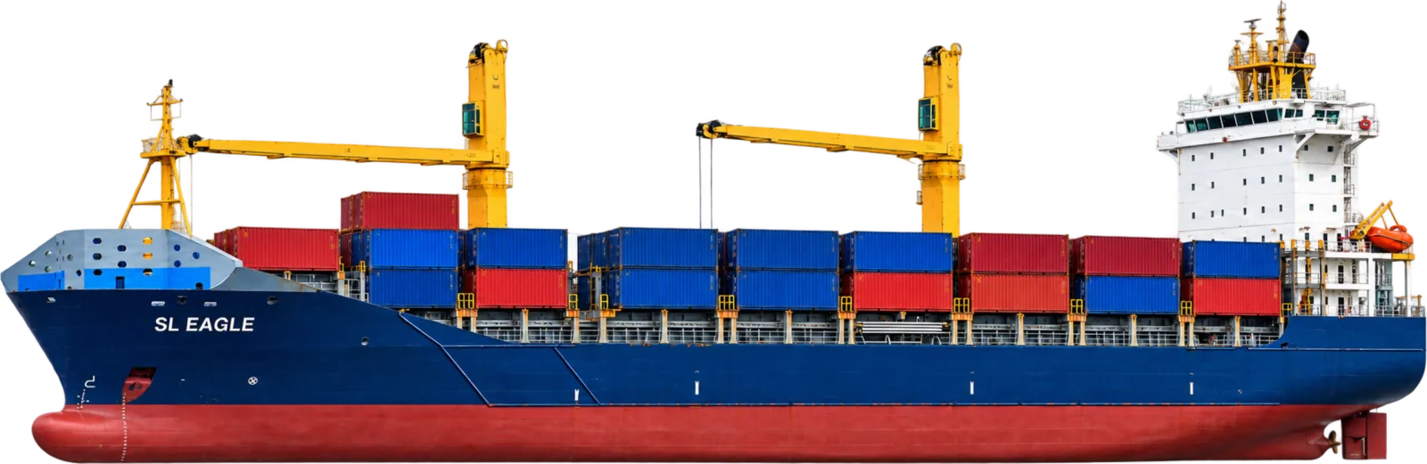 SL EAGLE, feeder container vessel, in profile